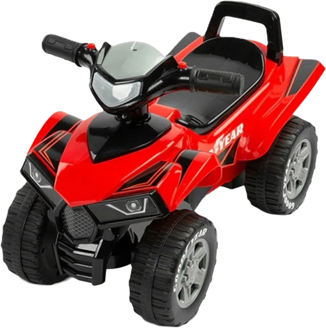 Mașină pentru călărie Caretero Toyz - Goodyear, Red