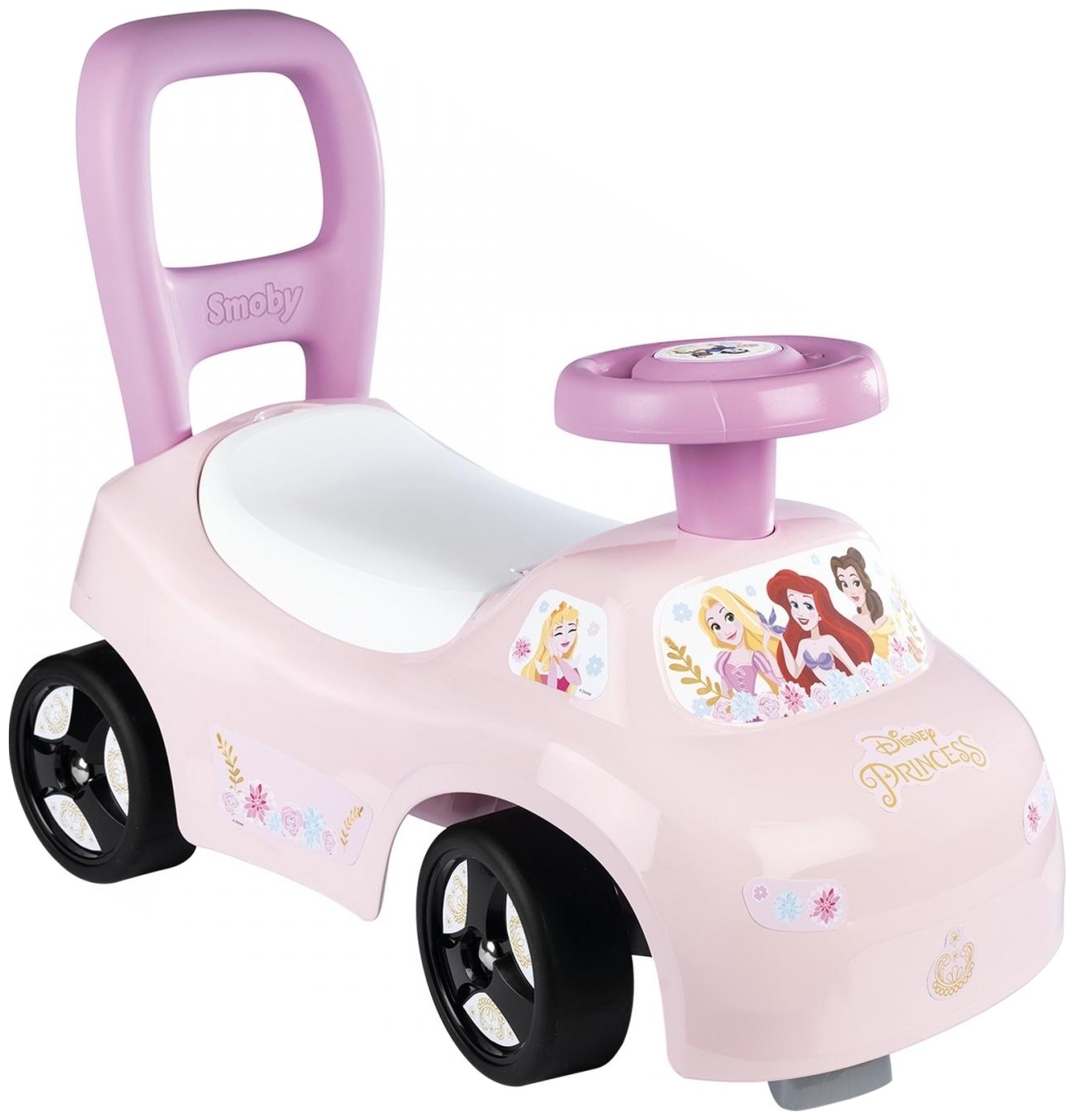 Mașină de călărit și împins Smoby - Disney Princess