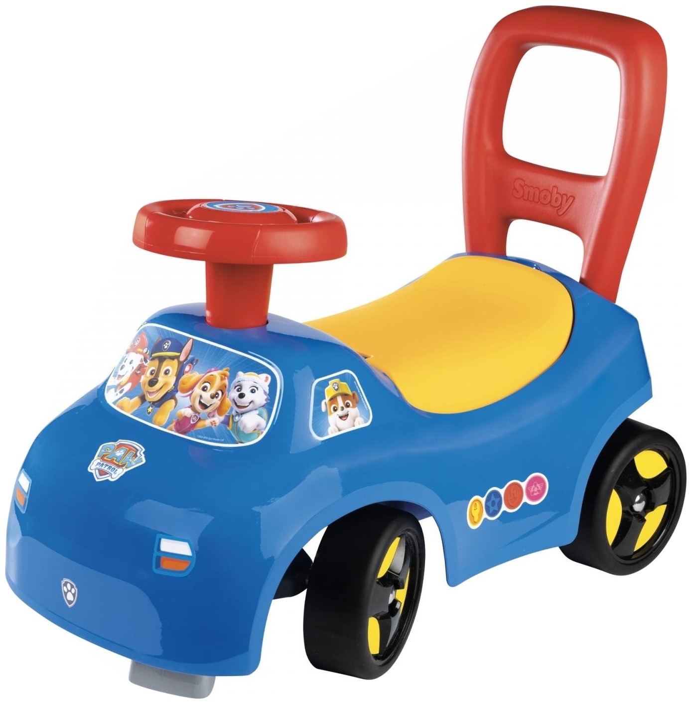 Mașină de călărit și împins  Smoby - Paw Patrol