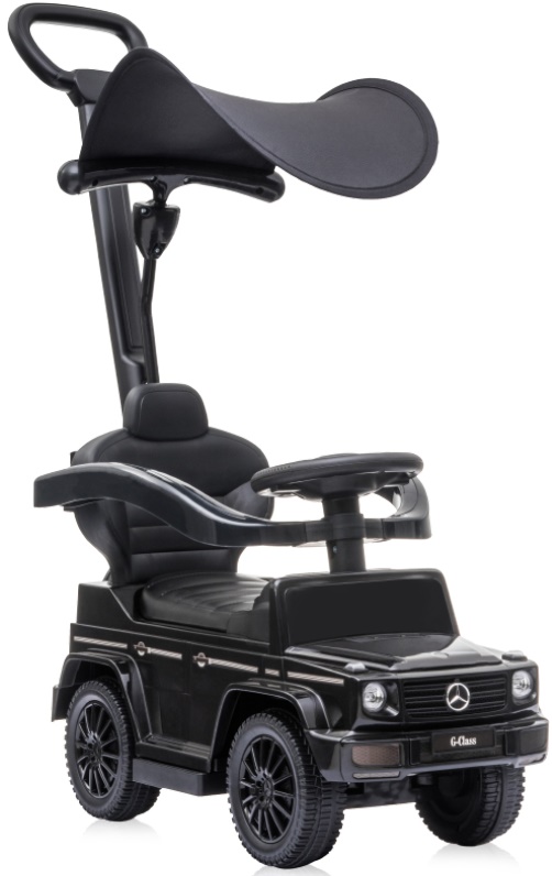 Masinuta cu maner si umbrela Lorelli - Mercedes-benz G350d, neagra