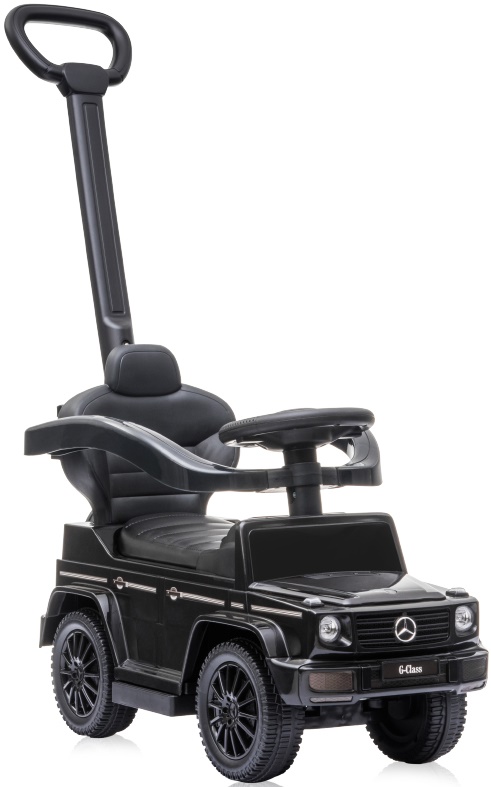 Masina cu maner Lorelli - Mercedes-benz G350d, neagra