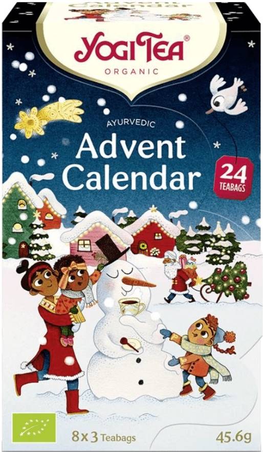Calendar de Advent de Crăciun, 8 x 3 pliculețe, Yogi Tea