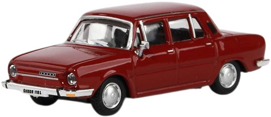Model de colecție Abrex Modern: Mașini  - Skoda 110L (1973) - Red Ruby