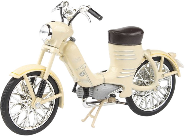 Model de colecție Abrex Modern: motociclete  - Jawa 50 Pionyr Parez (1955) - Ivory