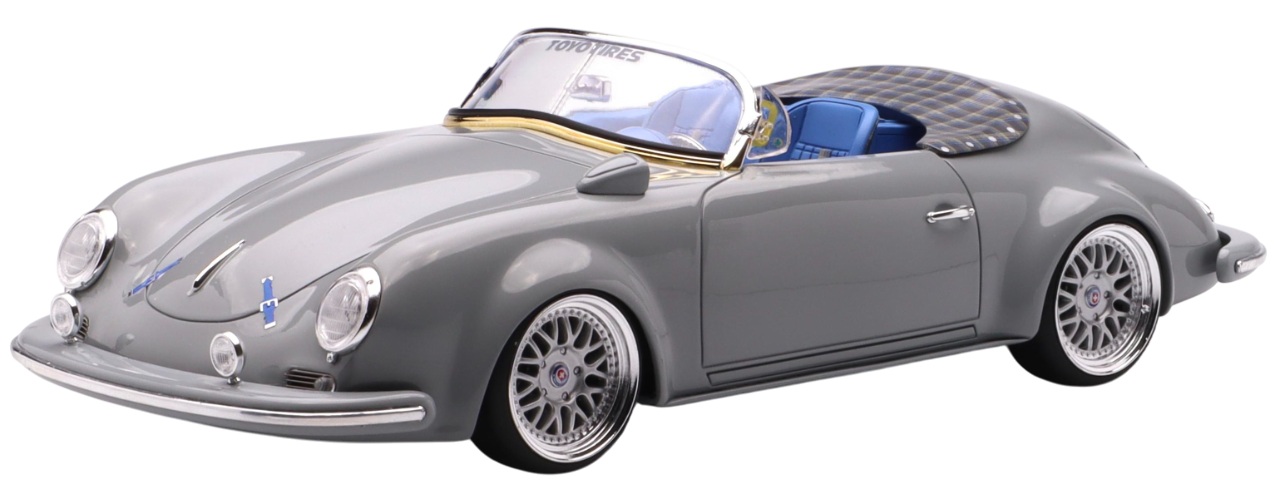 Model de colecție GT Spirit Modern: Mașini - Porsche S-Klub Outlow Speedster (Grey) (2019)