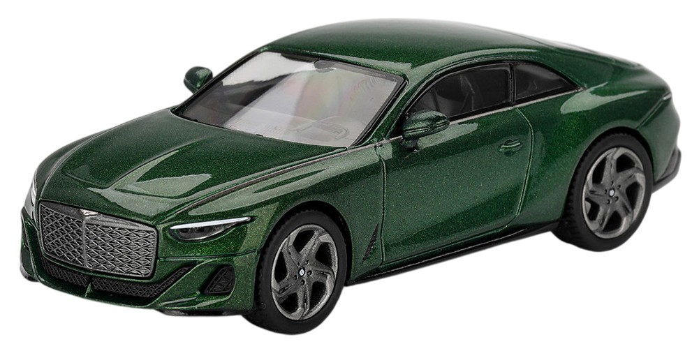 Model colecționabil Mini GT Contemporary: Automobile - Bentley Batur (Scarab Green) (2023) (LHD) (Blister Packaging)