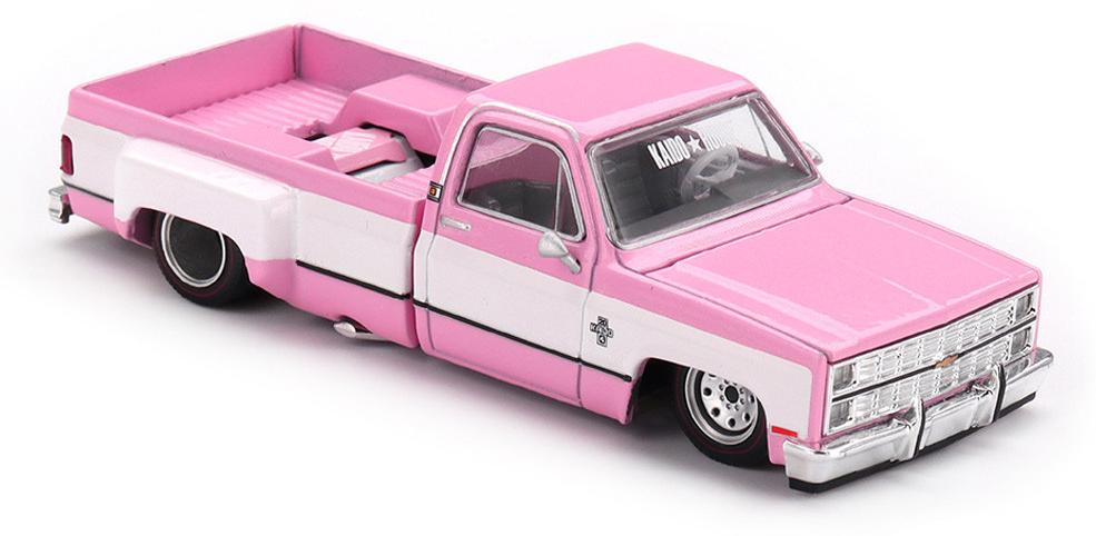 Model colecționabil Mini GT Contemporary: Automobile - Chevrolet Silverado Dually Vintage Spec V2 (1980)