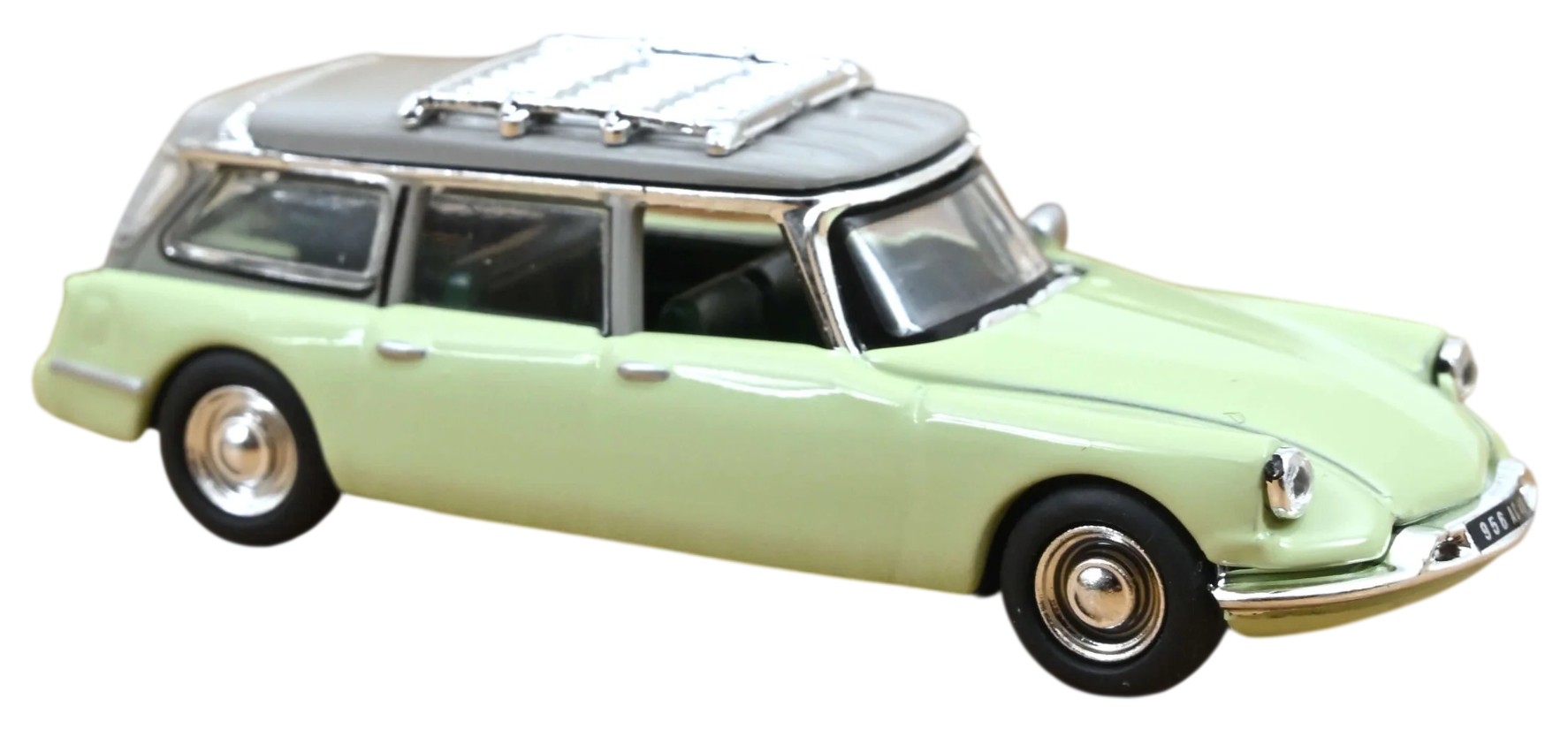 Model de colecționar  NOREV Modern: Mașini  - Citroen ID 19 Estate 1961 Absinthe