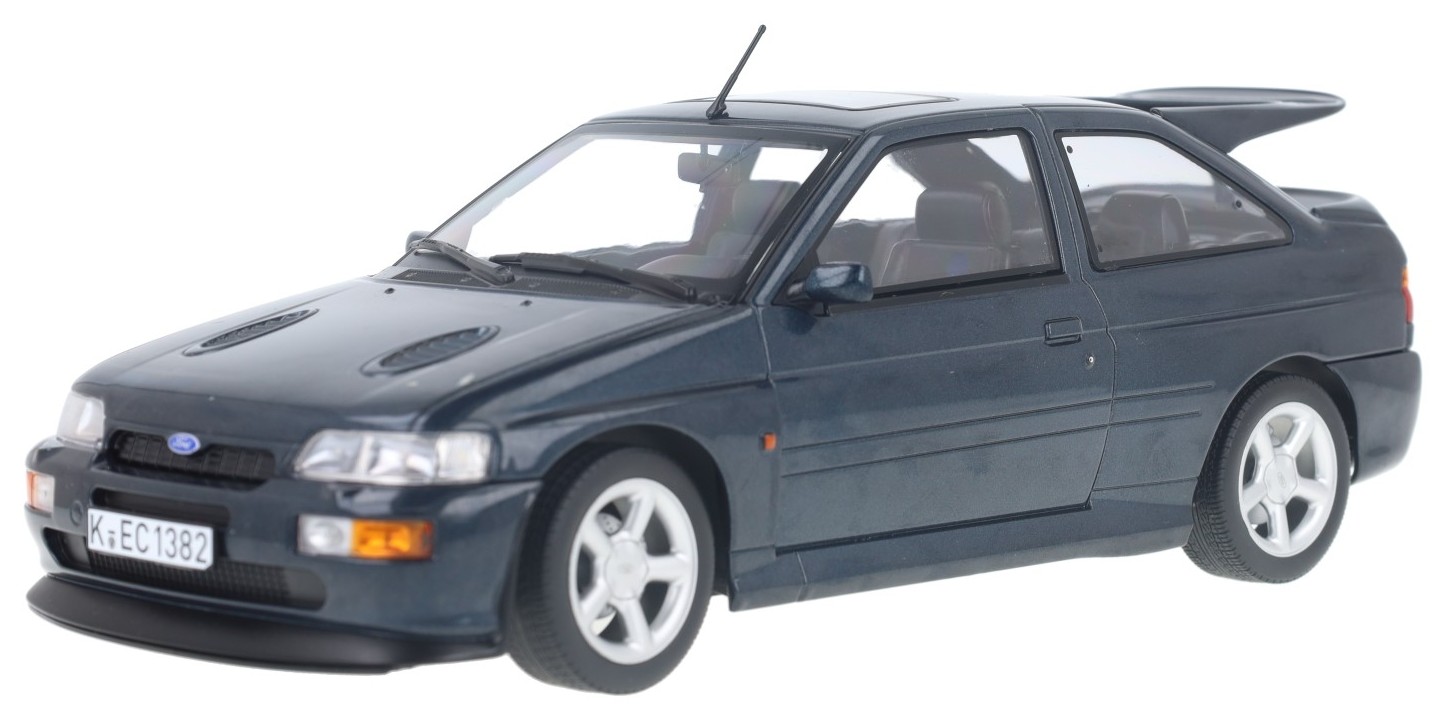 Model de colecție NOREV Modern: Mașini Ford Escort Cosworth 1992 Mallard Green Metallic