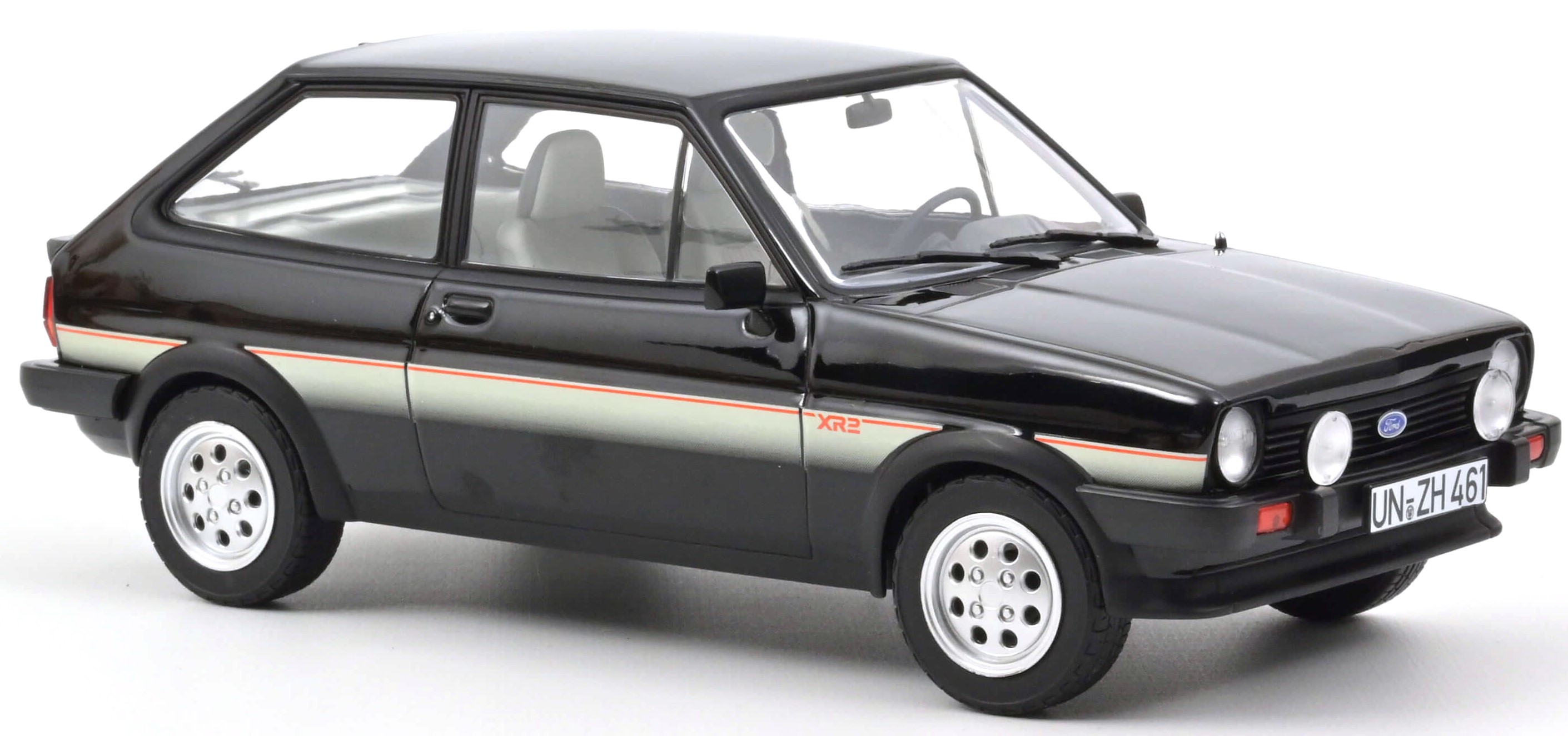 Model de colecție  NOREV Modern: Мașini - Ford Fiesta XR2 (1981) (Black)