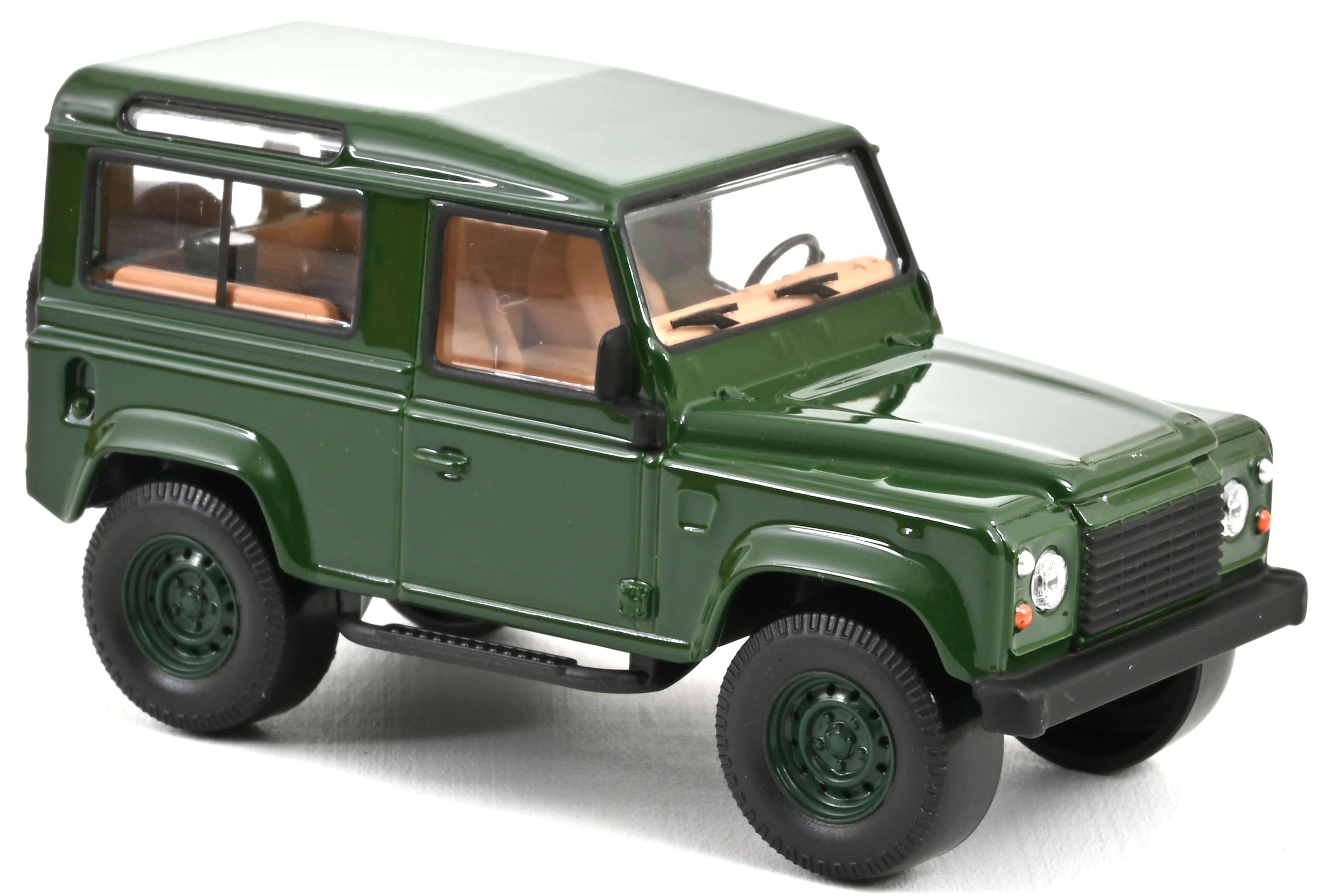 Model de colecție  NOREV Modern: Мașini - Land Rover Defender (1995) (Dark Green) Jet-car
