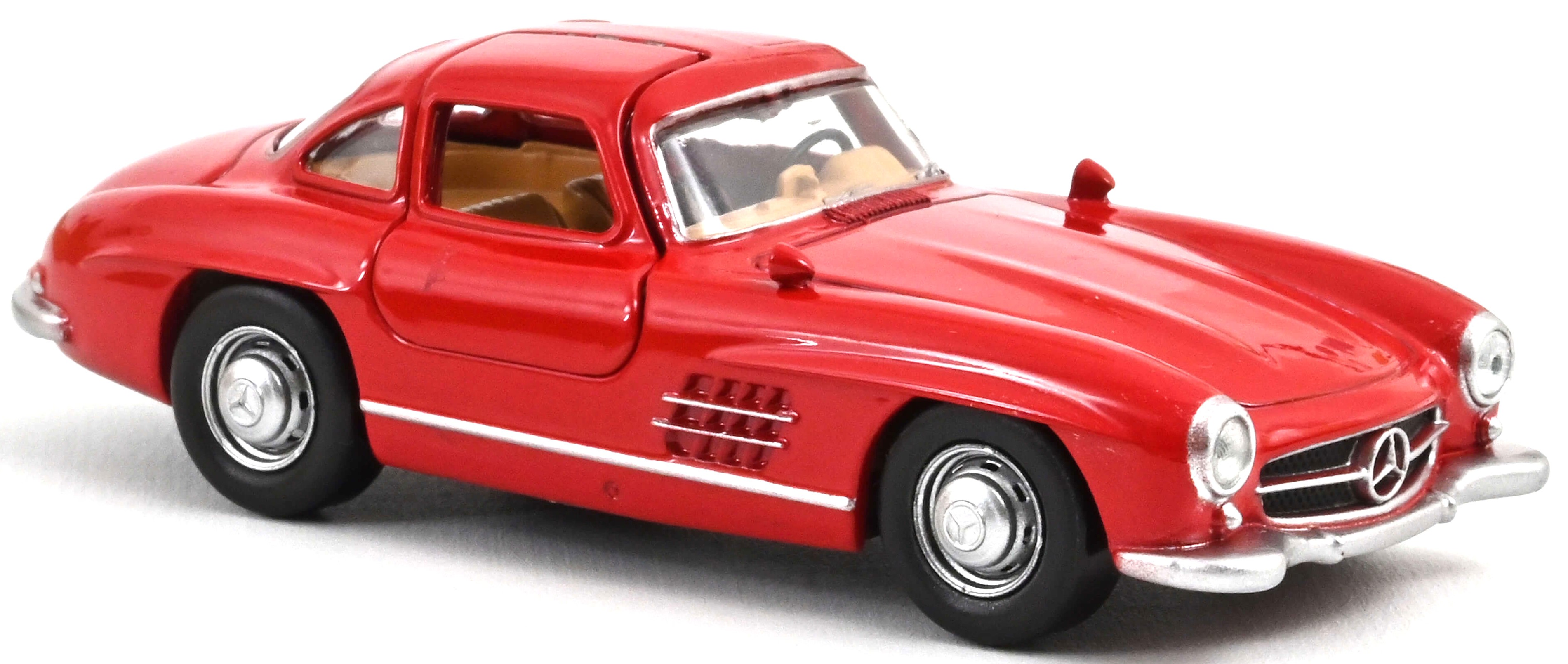 Model de colecție  NOREV Modern: Мașini - Mercedes-Benz 300 SL (1954) (Fire engine Red) Jet-car