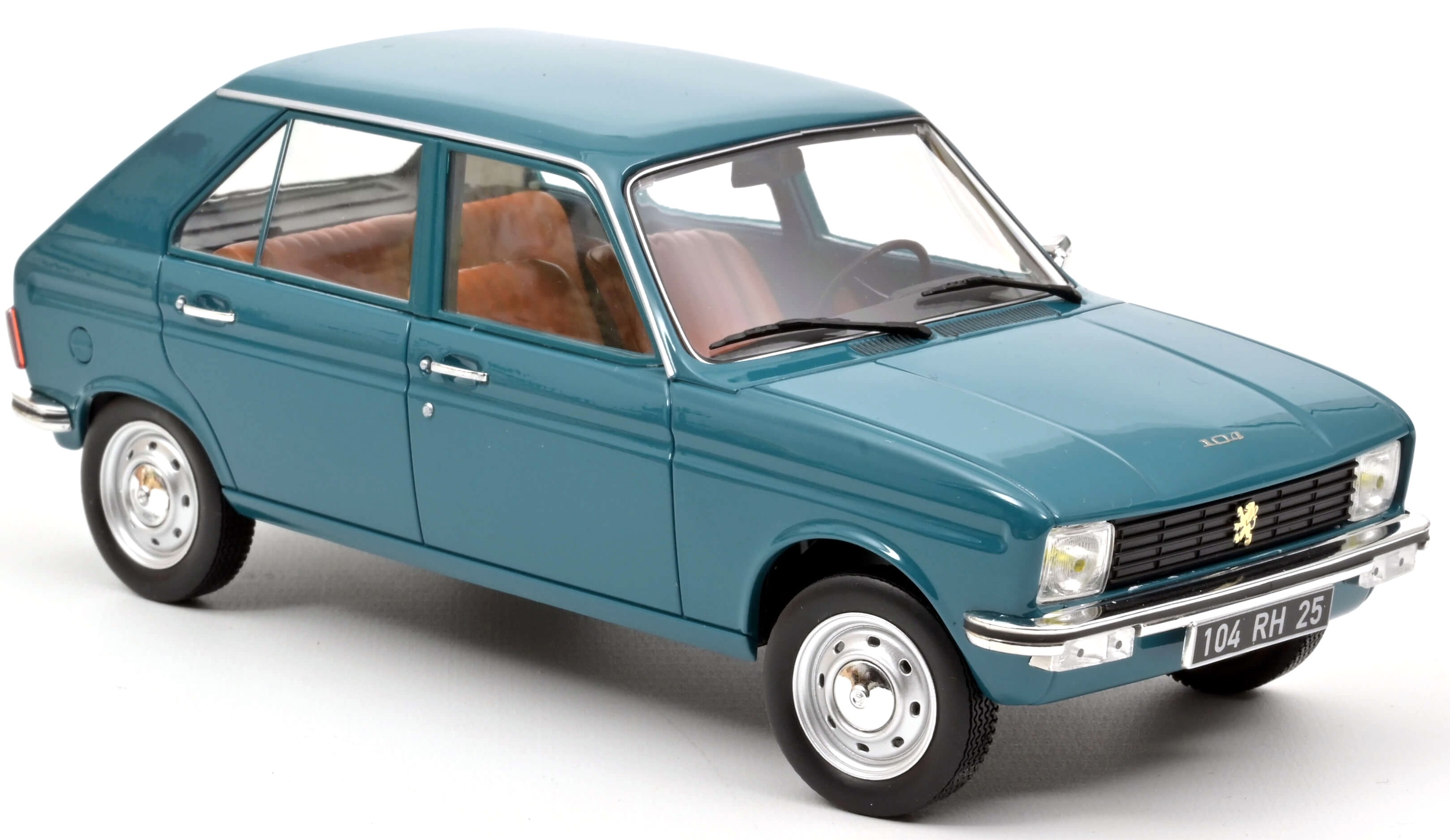 Model de colecție  NOREV Modern: Мașini - Peugeot 104 GL (1977) (Regence Blue)