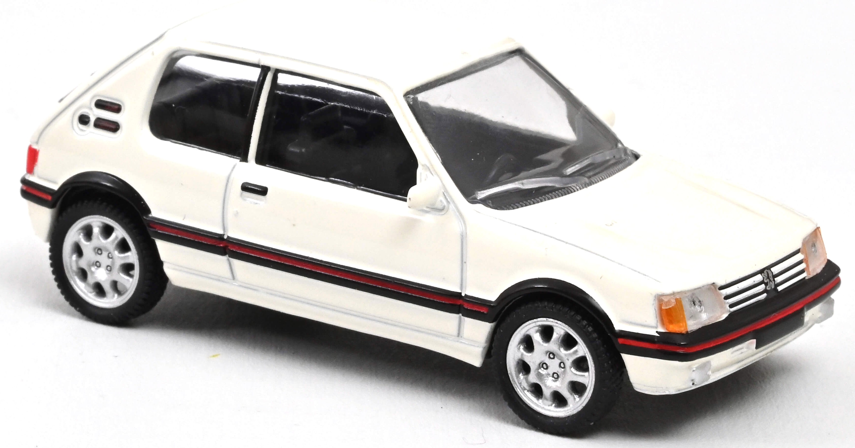 Model de colecție  NOREV Modern: Мașini - Peugeot 205 GTI (1988) (Meije White) (1:54)