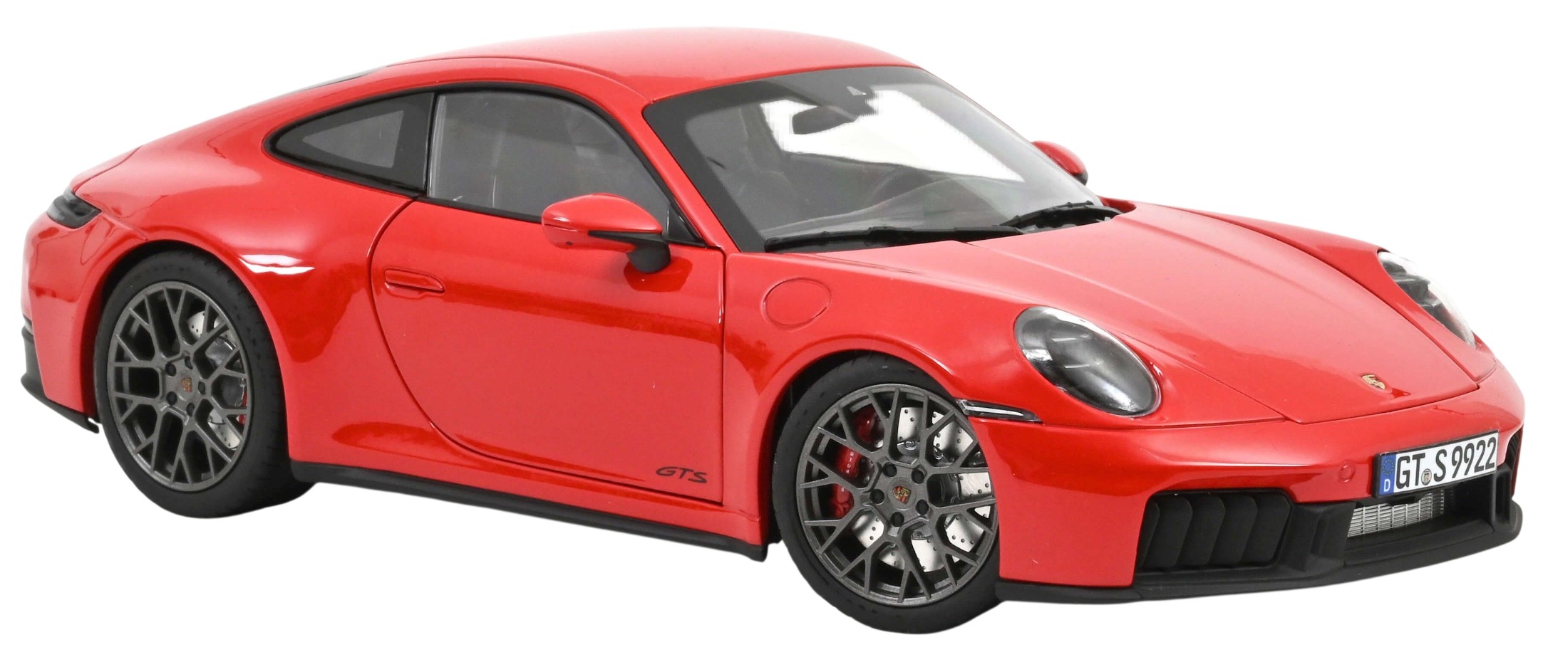 Model de colecționar  NOREV Modern: Mașini  - Porsche 911 Carrera 4 GTS 2025 Guards Red
