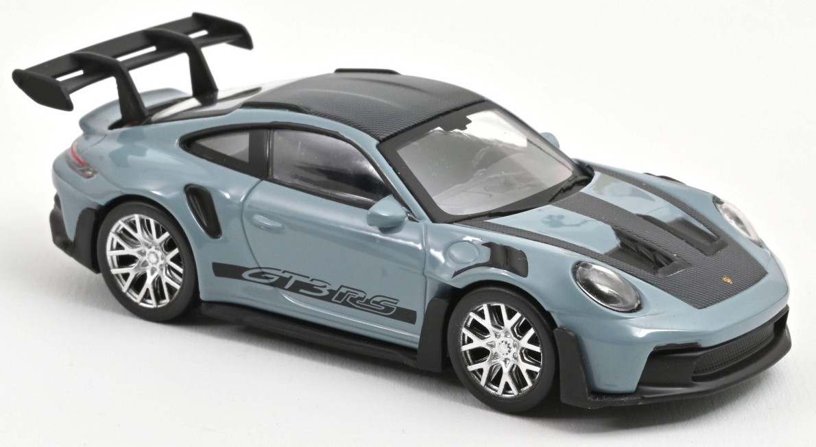 Model de colecționar  NOREV Modern: Mașini  - Porsche 911 GT3 RS, Meissen Blue/Black Jet-car, 2022