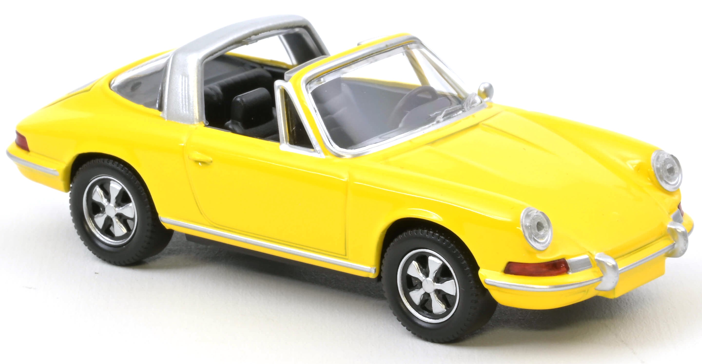 Model de colecție NOREV Modern: Mașini - Porsche 911 Targa (1969) (Signal yellow) Jet-car