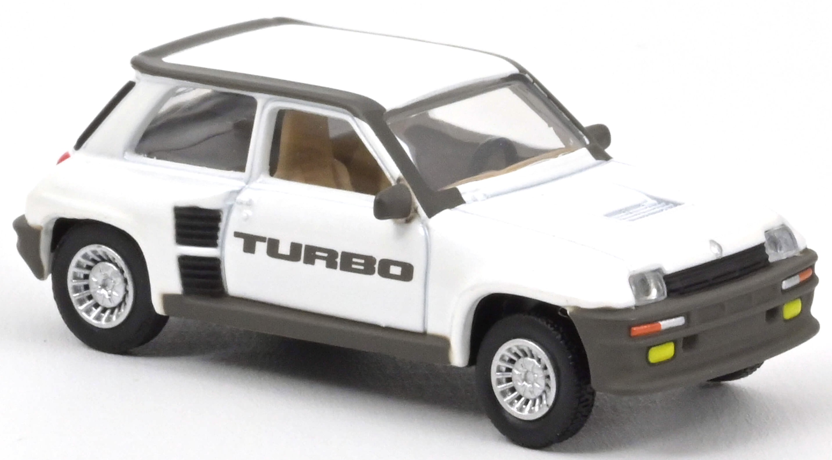 Model de colecție NOREV Modern: Мașini - Renault 5 Turbo (1981) (Pearl White) (1:54)
