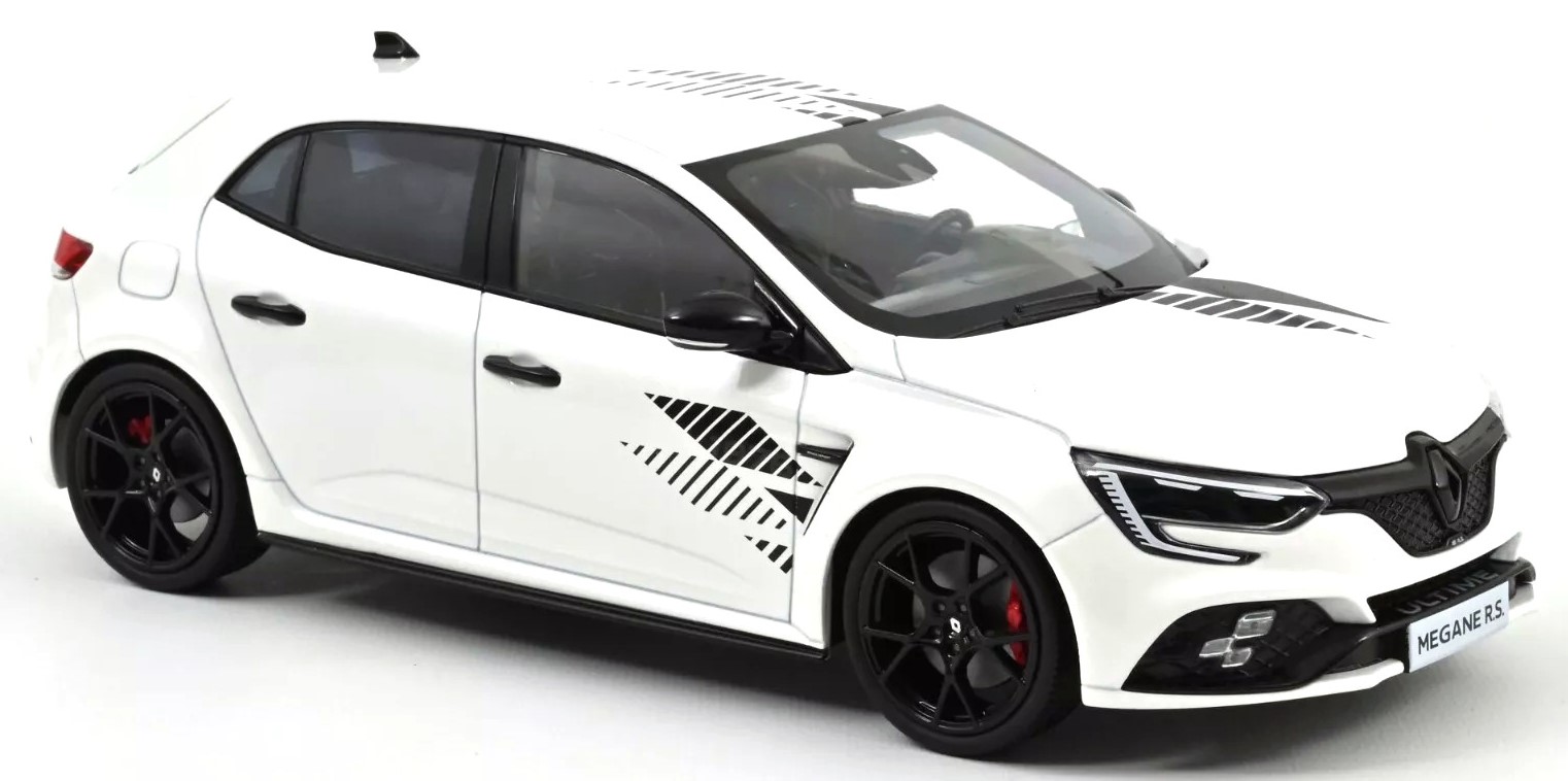 Model de colecție NOREV Modern: Mașini - Renault Megane R.S. Ultime (2023) (Pearl White)