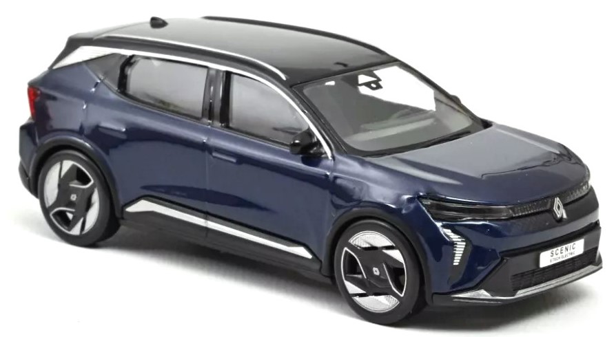 Model de colecție NOREV Modern: Mașini - Renault Scenic E-Tech 100% Electric (2024) (Midnight Blue)