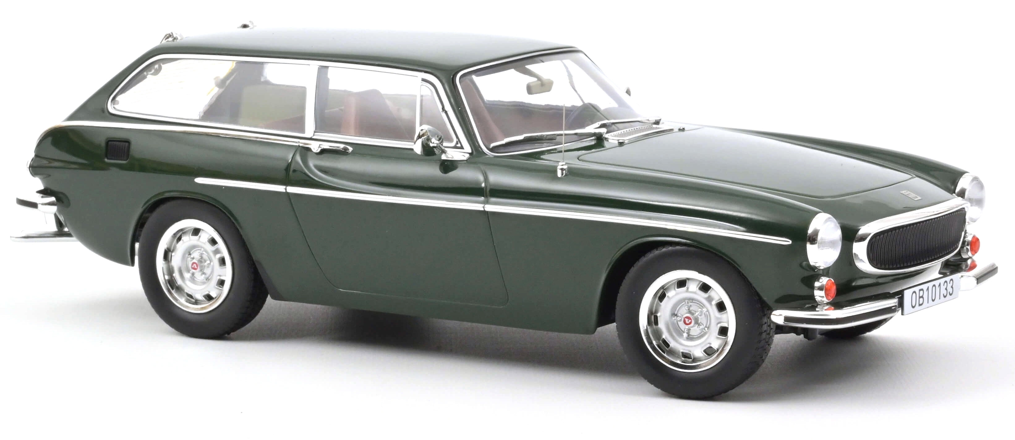 Model de colecție NOREV Modern: Mașini - Volvo 1800 ES (1973) (Dark Green)