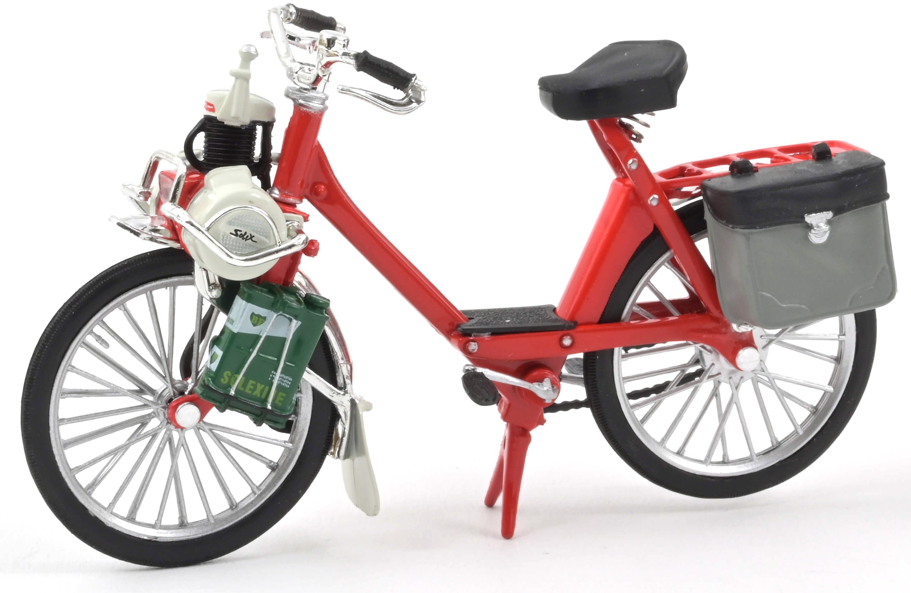 Model de colecție NOREV Modern: Bicicletă - Solex (1969) (Red)