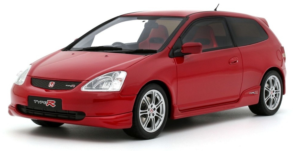 Model colecționabil OTTOMobile Contemporary: Automobile - Honda Civic Type R EP3 (Milano Red) (2005)