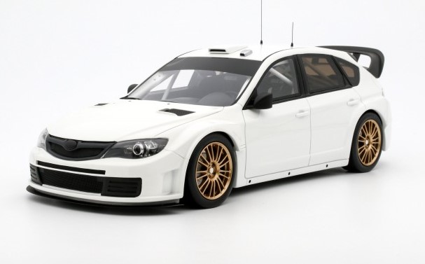 Model de colecție  OTTOMobile Modern: mașini - SUBARU IMPREZA WITH CUSTOMIZED PARTS (WHITE) (2008)