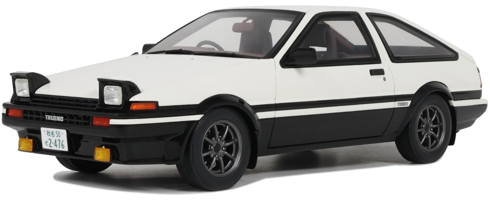 Model de colecție  OTTOMobile Modern: mașini - TOYOTA SPRINTER TRUENO AE86 (WHITE) (1985)