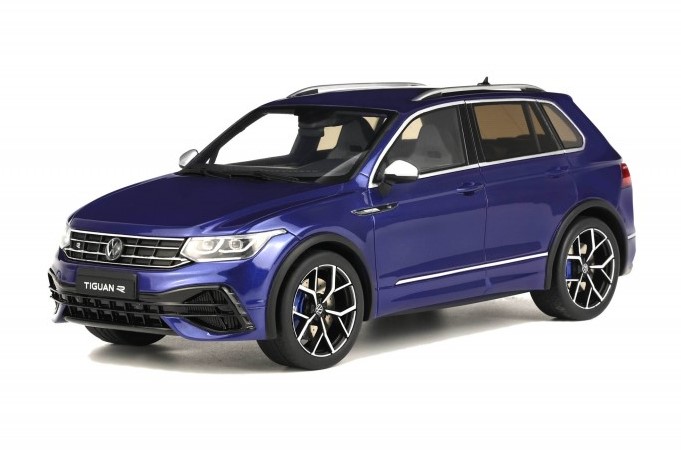 Model de colecție  OTTOMobile Modern: mașini - Volkswagen Tiguan R (Blue) (2021)