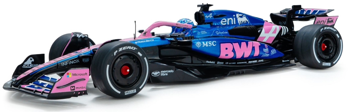 Model colecție SOLIDO Curse: Mașini - Alpine A525 #10 P.Gasly, GP Bahrain 2025