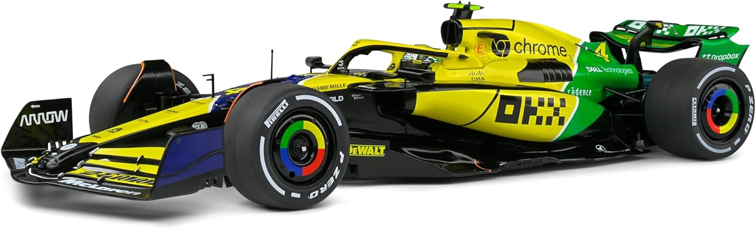 Model de colecție SOLIDO Curse: Mașini - McLaren MCL38 McLaren F1 Team #81 Oscar Piastri 2nd Monaco GP Formula 1 (2024)