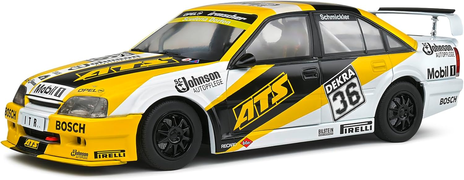 Model de colecție SOLIDO Curse: Mașini - Opel Omega Evolution 500 Yellow (1991)