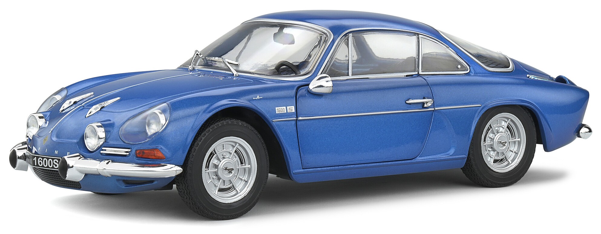 Model de colecție  SOLIDO Moderne: Automobile  - Alpine A110 1600S, Bleu Alpine, 1969