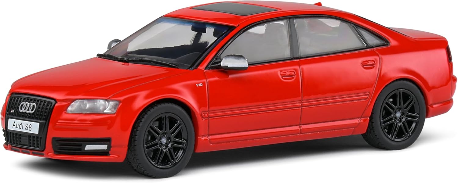 Model de colecție SOLIDO Modern: Mașini - Audi S8 D3 (Red)