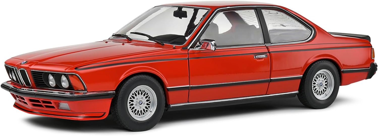 Model de colecționar  SOLIDO Modern: Mașini  - BMW 635 CSI (E24) RED 1984