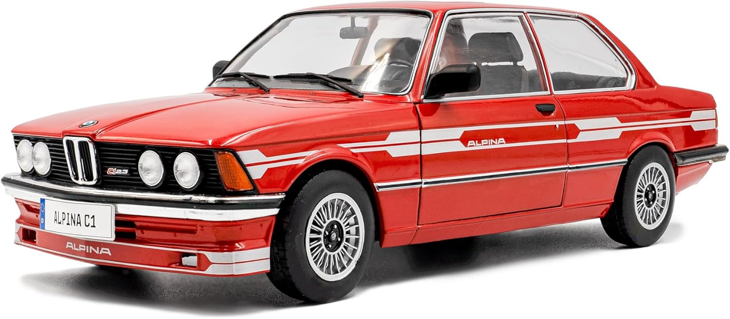 Model de colecționar  SOLIDO Modern: Mașini  - BMW Alpina (E21) C1 2.3, Red, 1980