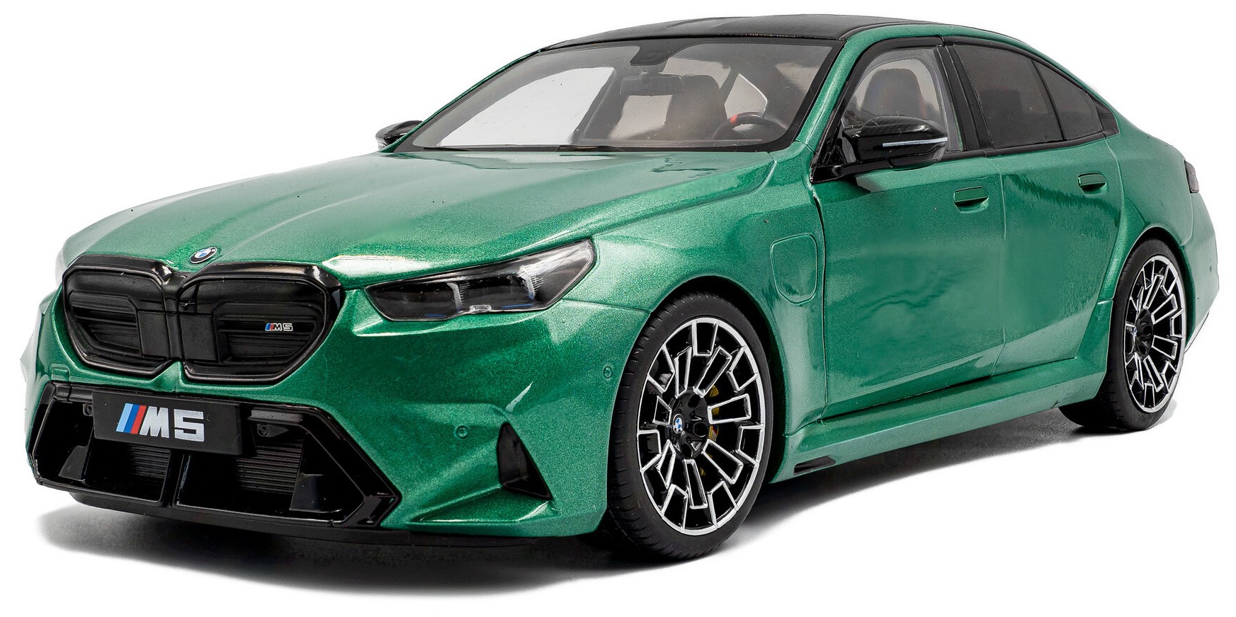 Model de colecție  SOLIDO Moderne: Automobile  - BMW G90 M5, M Isle of Man Green Metallic, 2025