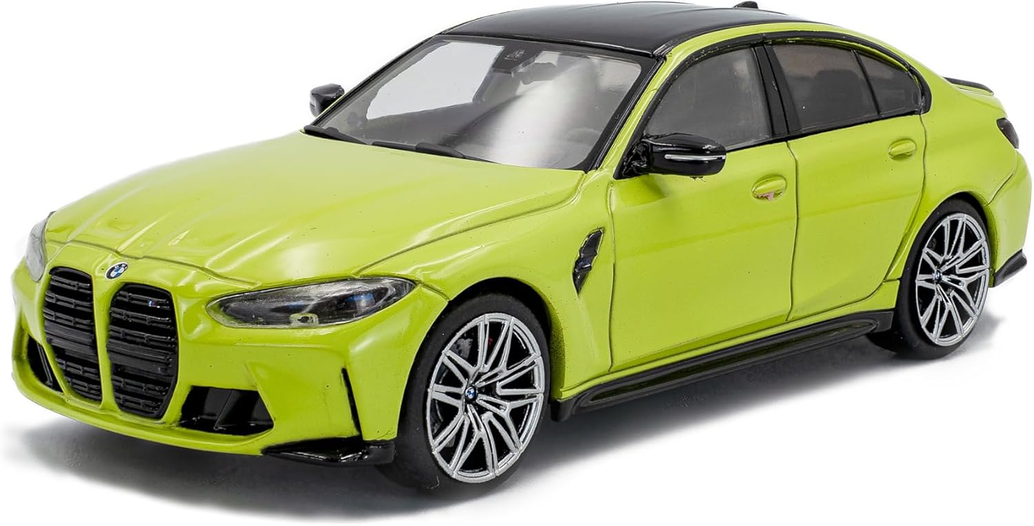 Model de colecție  SOLIDO Modern: Mașini  - BMW M3 Competition Sedan, Sao Paulo Yellow, 2023