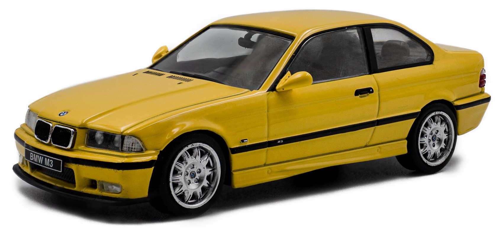 Model de colecție  SOLIDO Moderne: Automobile  - BMW M3 Coupe M3, Dakar Yellow, 1999