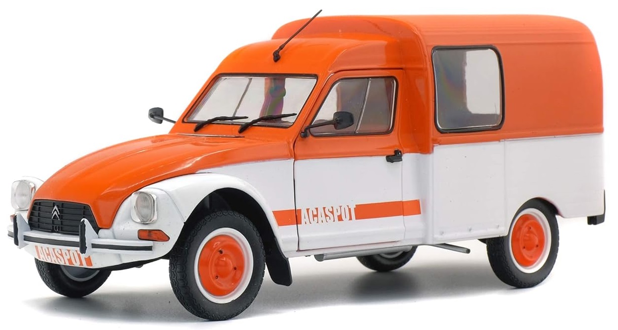 Model de colecție SOLIDO Modern: Mașini - Citroen Acadiane Acaspot Bi-Color (1984)
