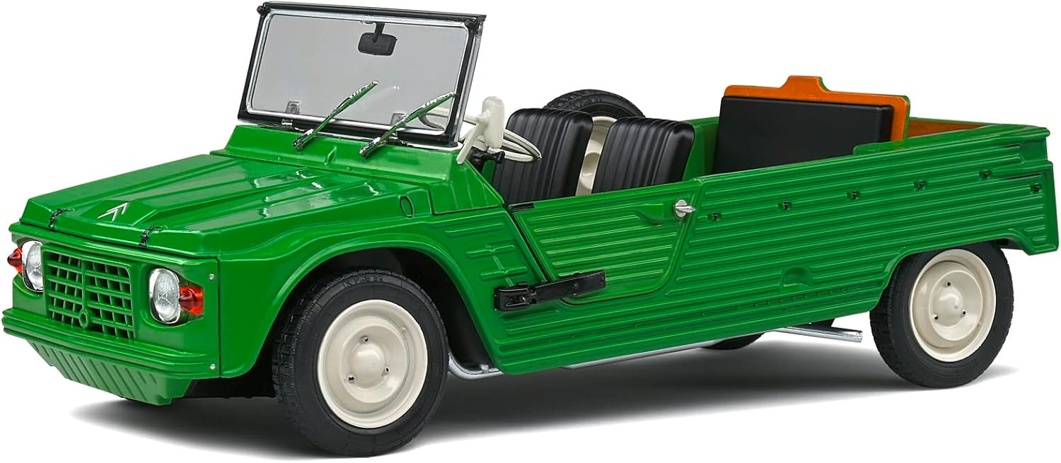 Model de colecție SOLIDO Modern: Mașini - Citroen Mehari Mk.1 (Green) (1970)