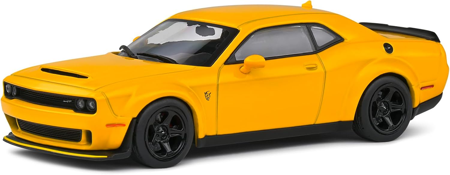 Model de colecție SOLIDO Modern: Mașini - Dodge Challenger (Yellow) (2018)
