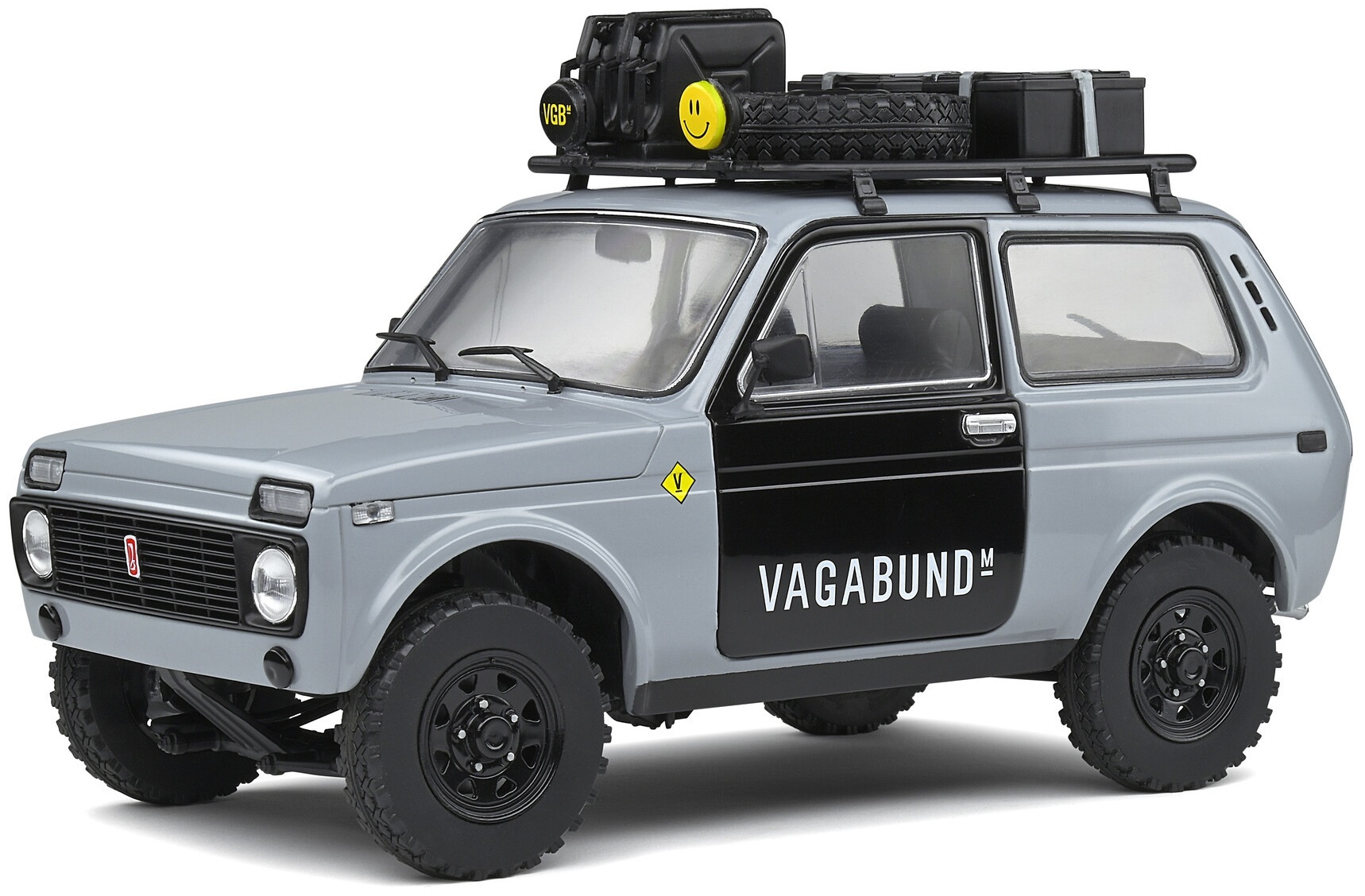 Model de colecție SOLIDO Modern: Mașini - Lada Niva Vlada (Grey) (1980)