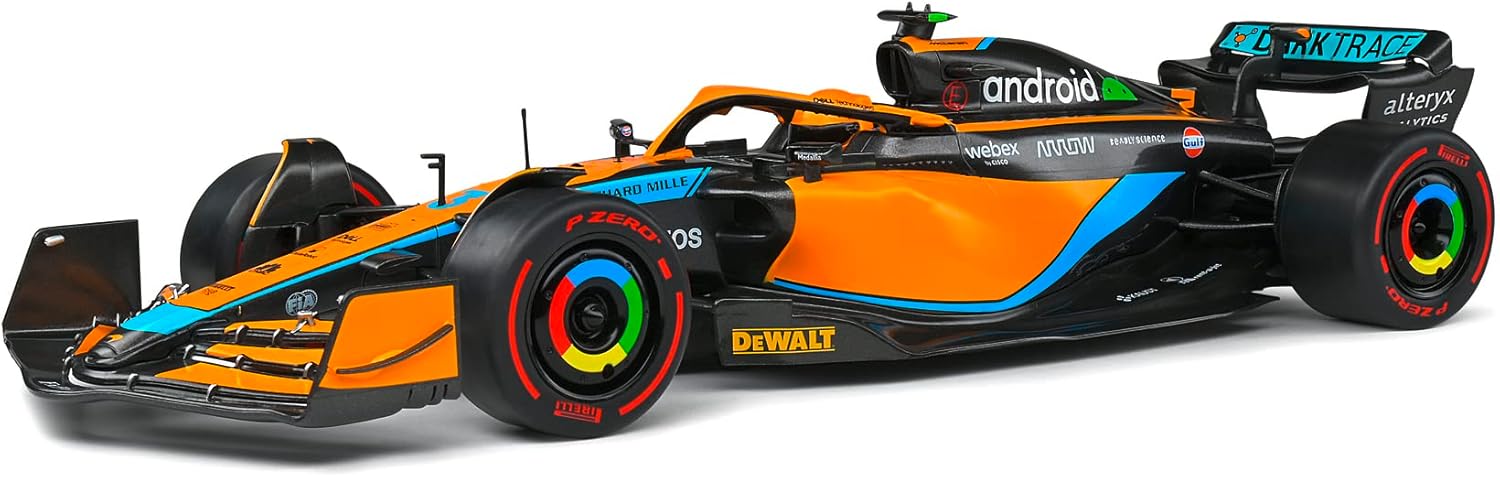 Model de colecționar  SOLIDO Curse: Mașini  - Mclaren Mcl36 D. Ricciardo Orange Australia GP 2022