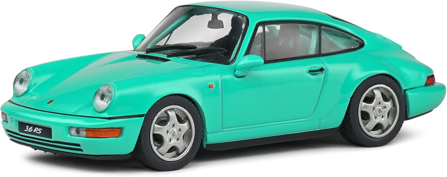 Model de colecție SOLIDO Modern: Mașini - Porsche 964 RS Clubsport (Green) (1994)