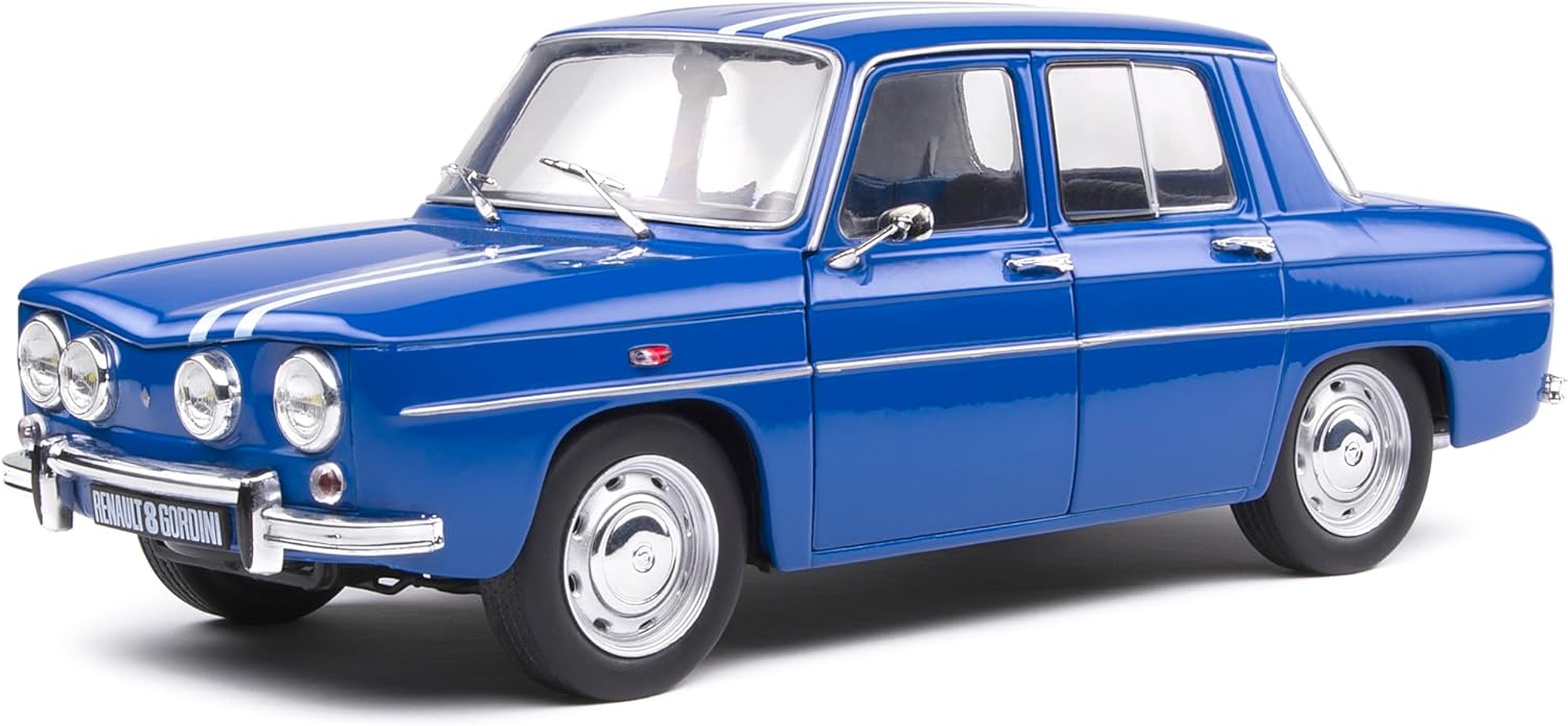 Model de colecție SOLIDO Modern: Mașini - Renault 8 TS (Blue) (1967)