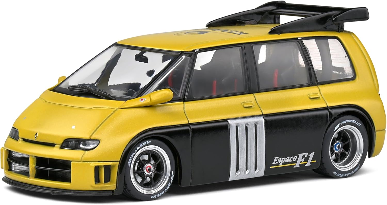 Model de colecție SOLIDO Modern: Mașini - Renault Espace F1 (Gold) (1994)