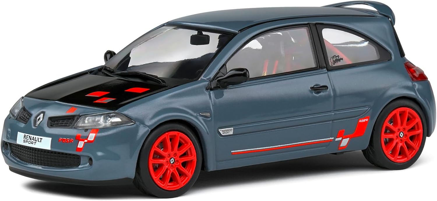 Model de colecție SOLIDO Modern: Mașini - Renault Megane 2 R26-R (Grey)