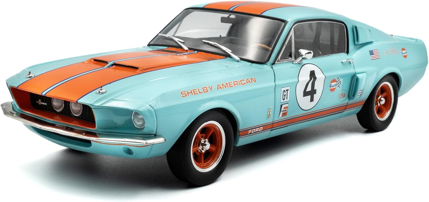Model de colecționar  SOLIDO Modern: Mașini  - Shelby GT500 Racing Tribute, 1967